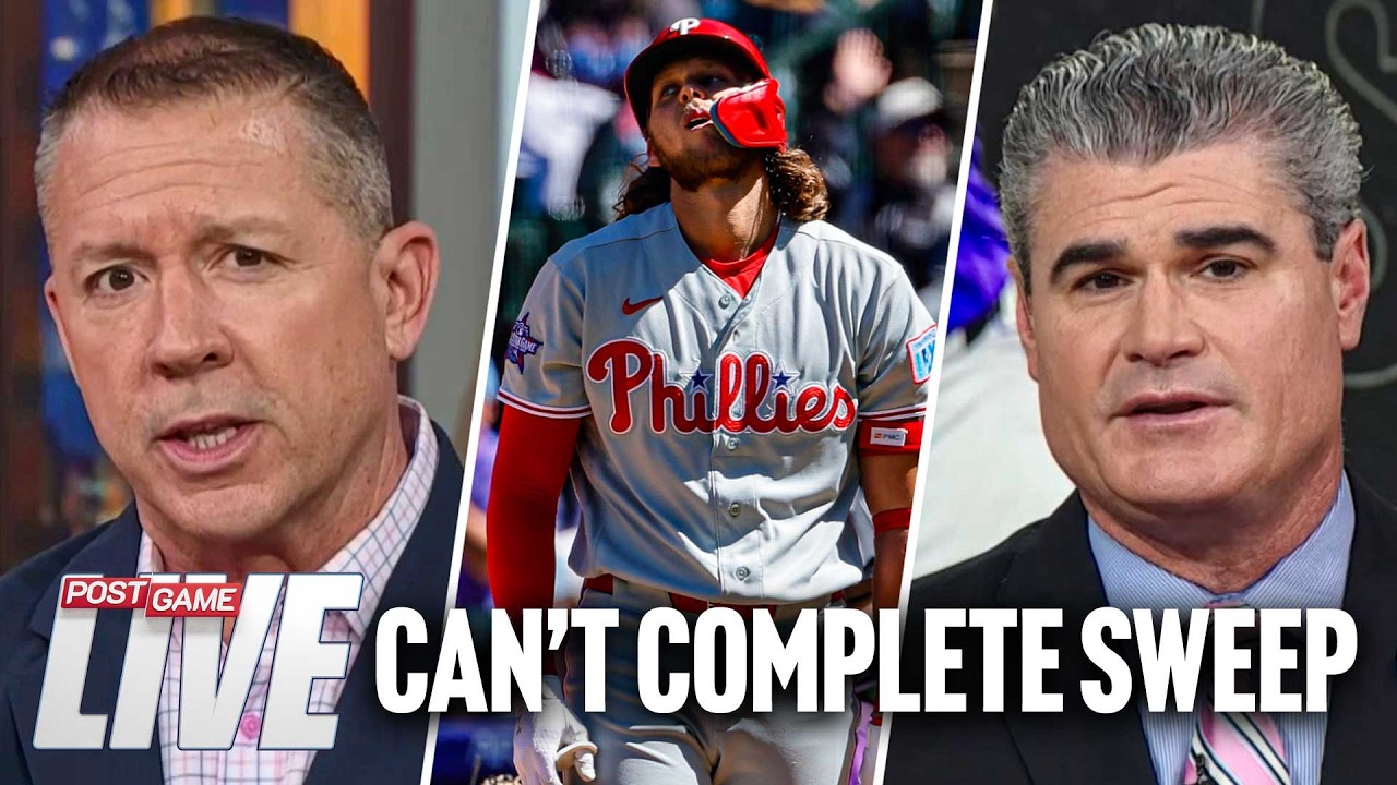 Phillies offense goes dormant, fall to Rockies 4-1 in series finale | Phillies PGL