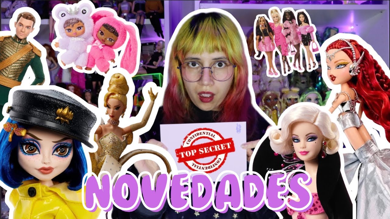 😱Novedades de muñecas🫣 || Skullector de Coraline👀, Barbie Bob Mackie, princesas Disney y más💜