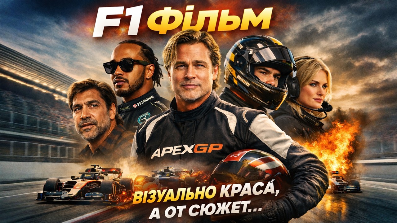 Фанати Формули-1 будуть ЗЛІ? Що не так із фільмом 