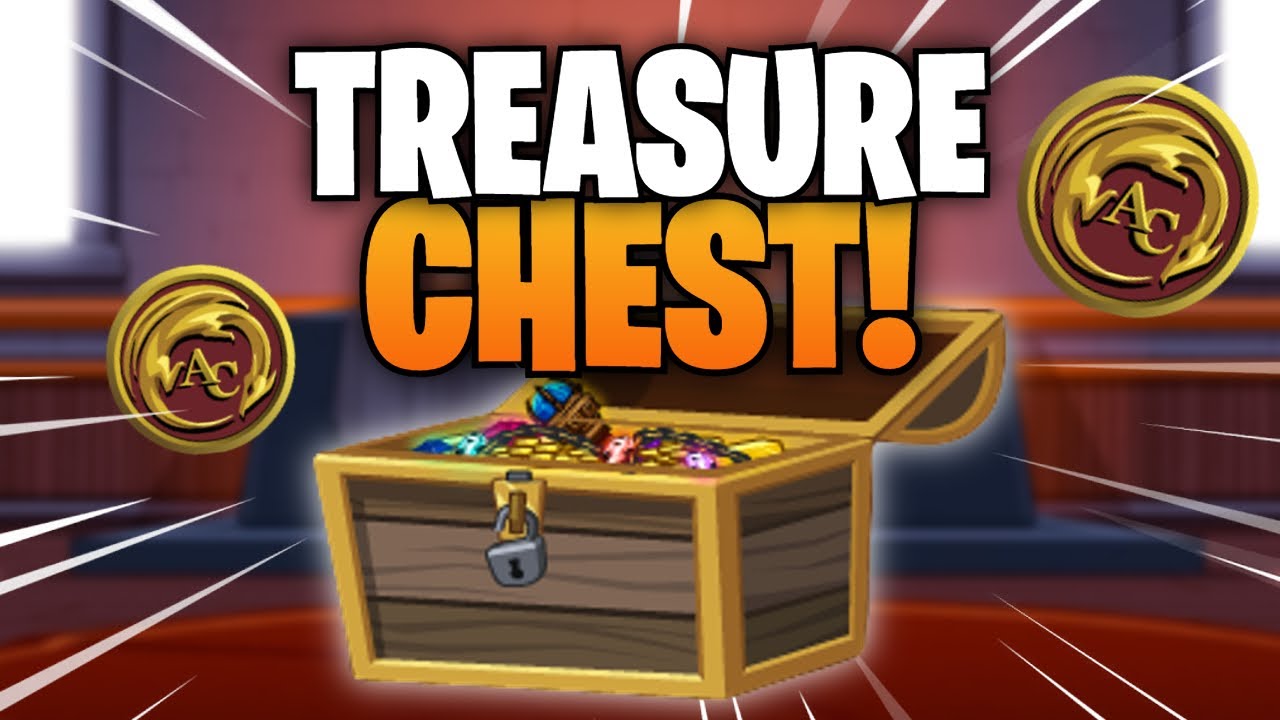 I used 5K AdventureCoins for Treasure Chests in AQWorlds!