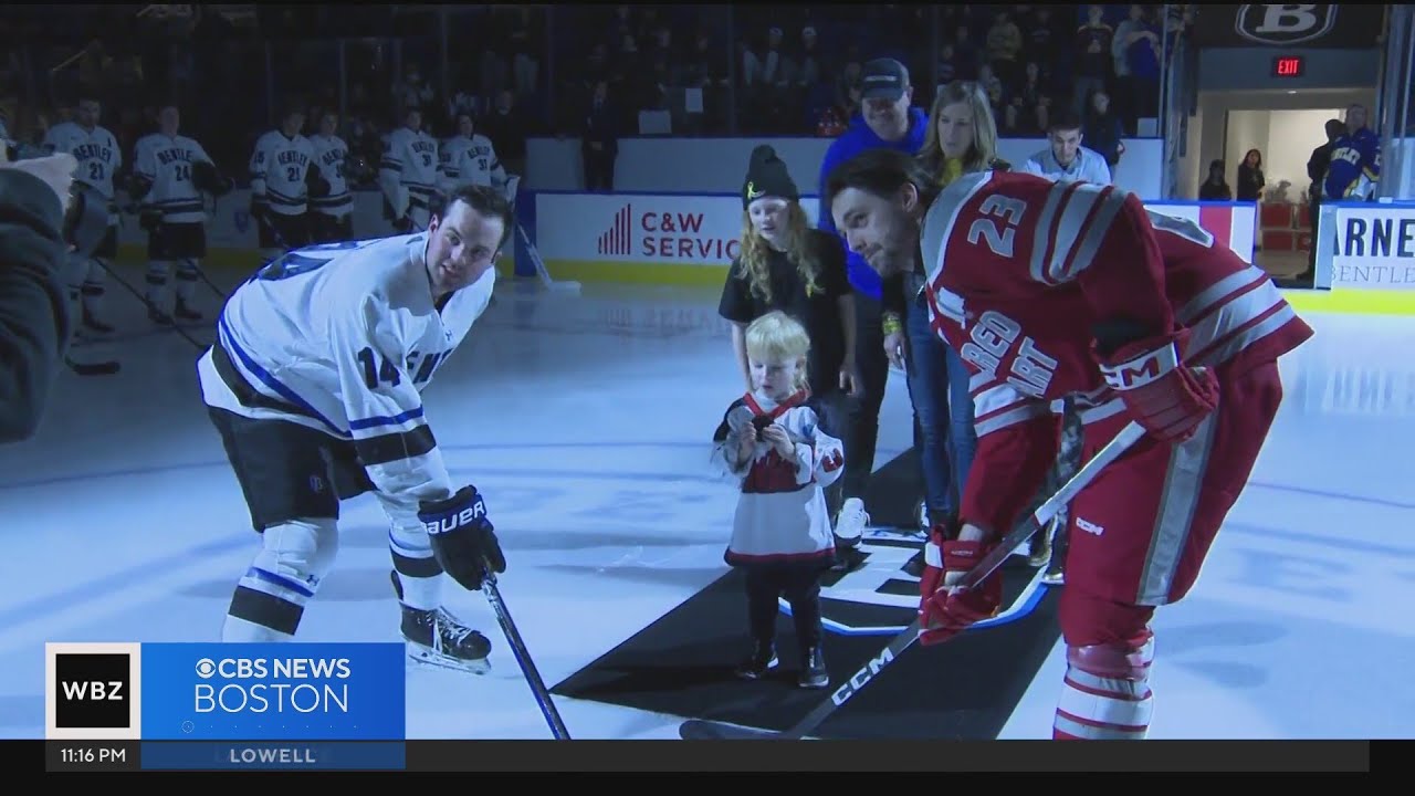 Bentley hockey hosts fundraiser for Sarah Wroblewski's son Declan battling cancer