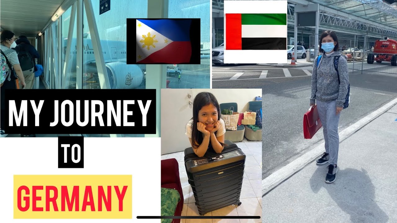 My Journey to Germany | Manila- Dubai | Part 1