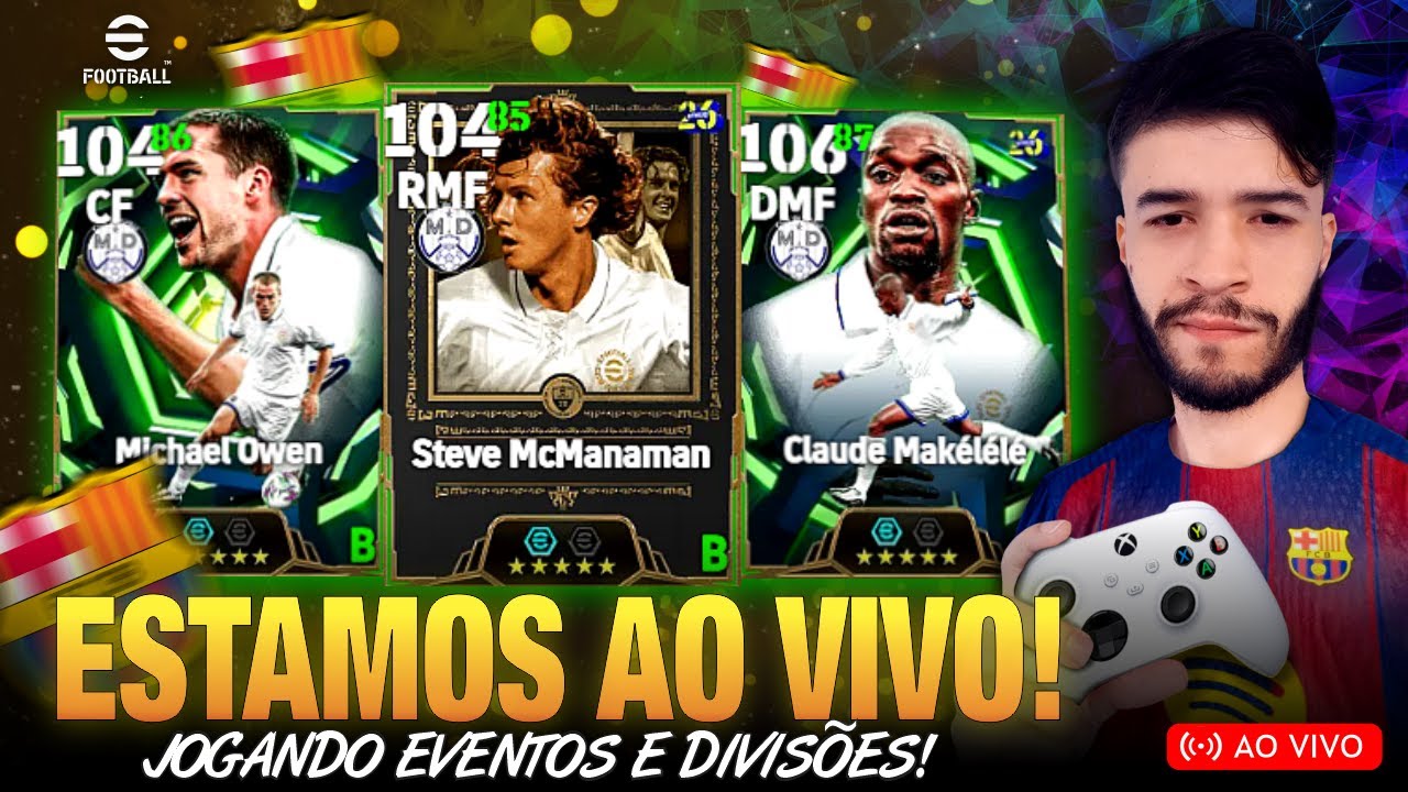 🔴 LIVE | eFootball™ 2026 | PÓS ATUALIZAÇÃO | JOGANDO DIVISÕES AO VIVO!