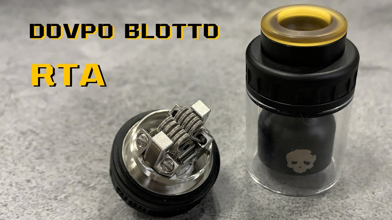 Dovpo Blotto RTA Disassembly & Rebuilding | Vapsourcing Review