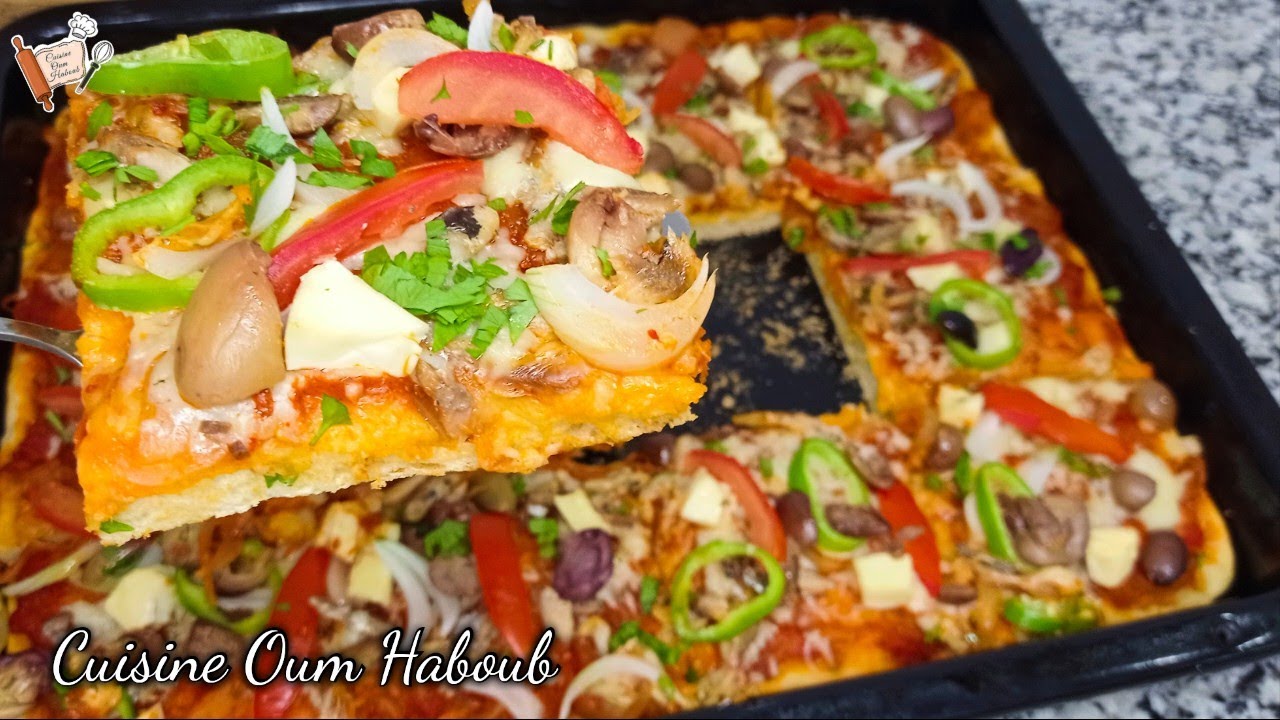 #بيتزا عربي / بيتزا تونسية 🇹🇳 بيتزا الزمن الجميل بالسردينة و بعجينة طرية بطريقة مميزة pizza 🍕