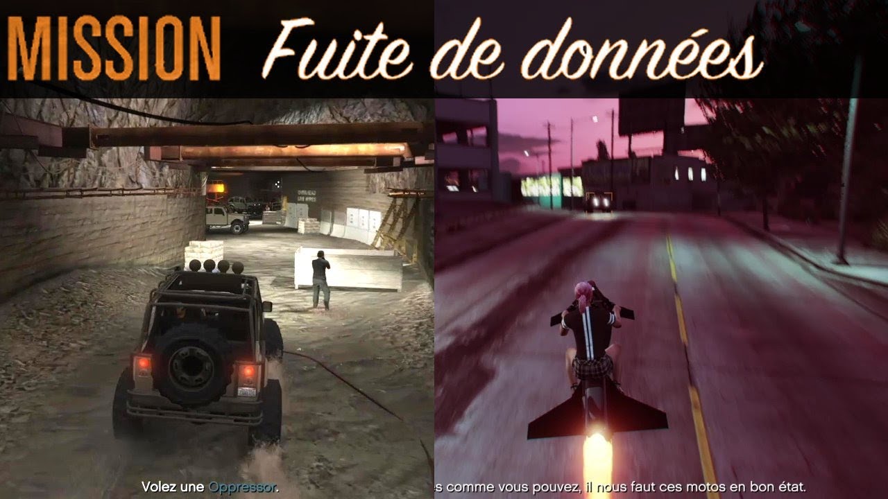 GTA Online - Mission centre d'opérations mobile - Fuite de données 😄