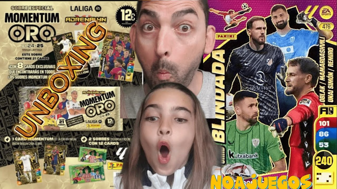 unboxing adrenaline MOMENTUN ORO
