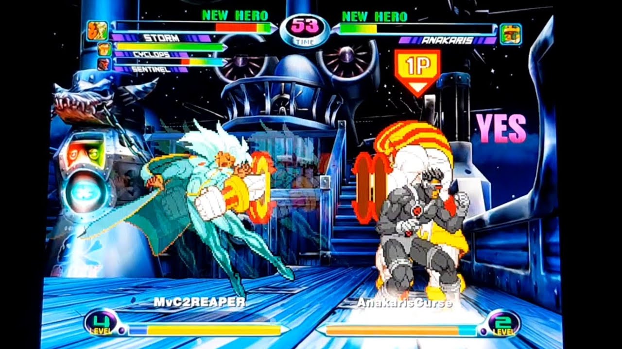 MVC2: Anakaris Curse vs Khaos (MvC2REAPER) Online Casuals via PSN - 09.03.20 - Anakaris Comeback!