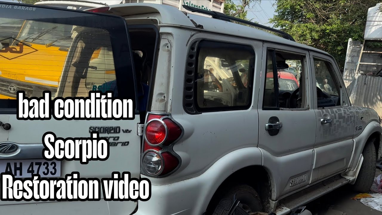 Scorpio Restoration video 🤫🙏