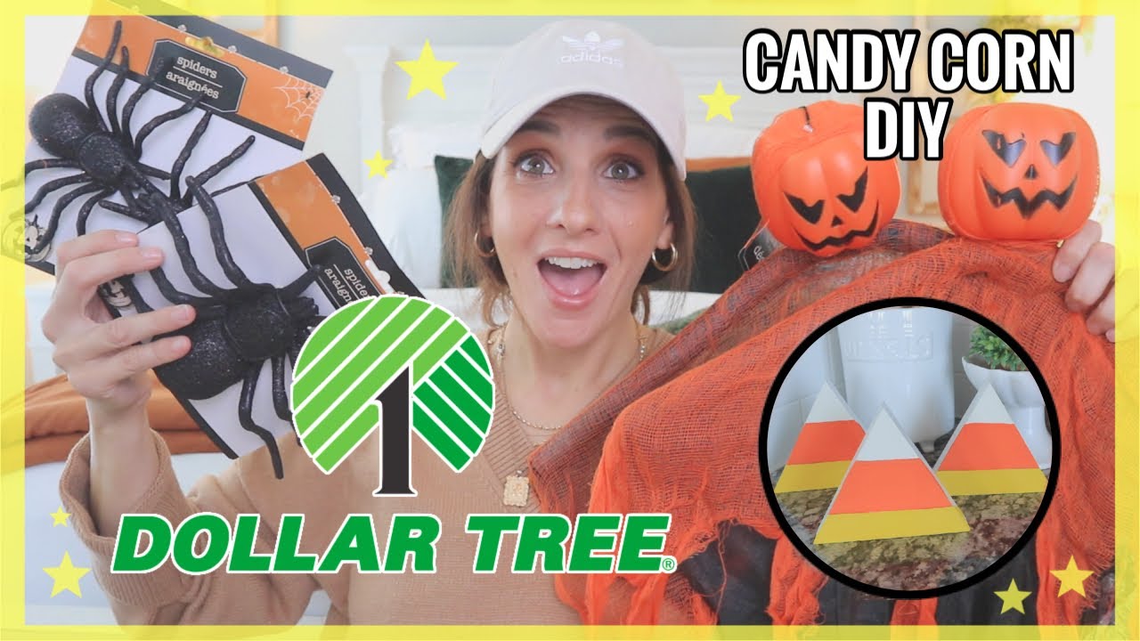 OK YES | DOLLAR TREE HAUL | BRAND NEW $1.00 JACKPOT FINDS + CANDY CORN DIY