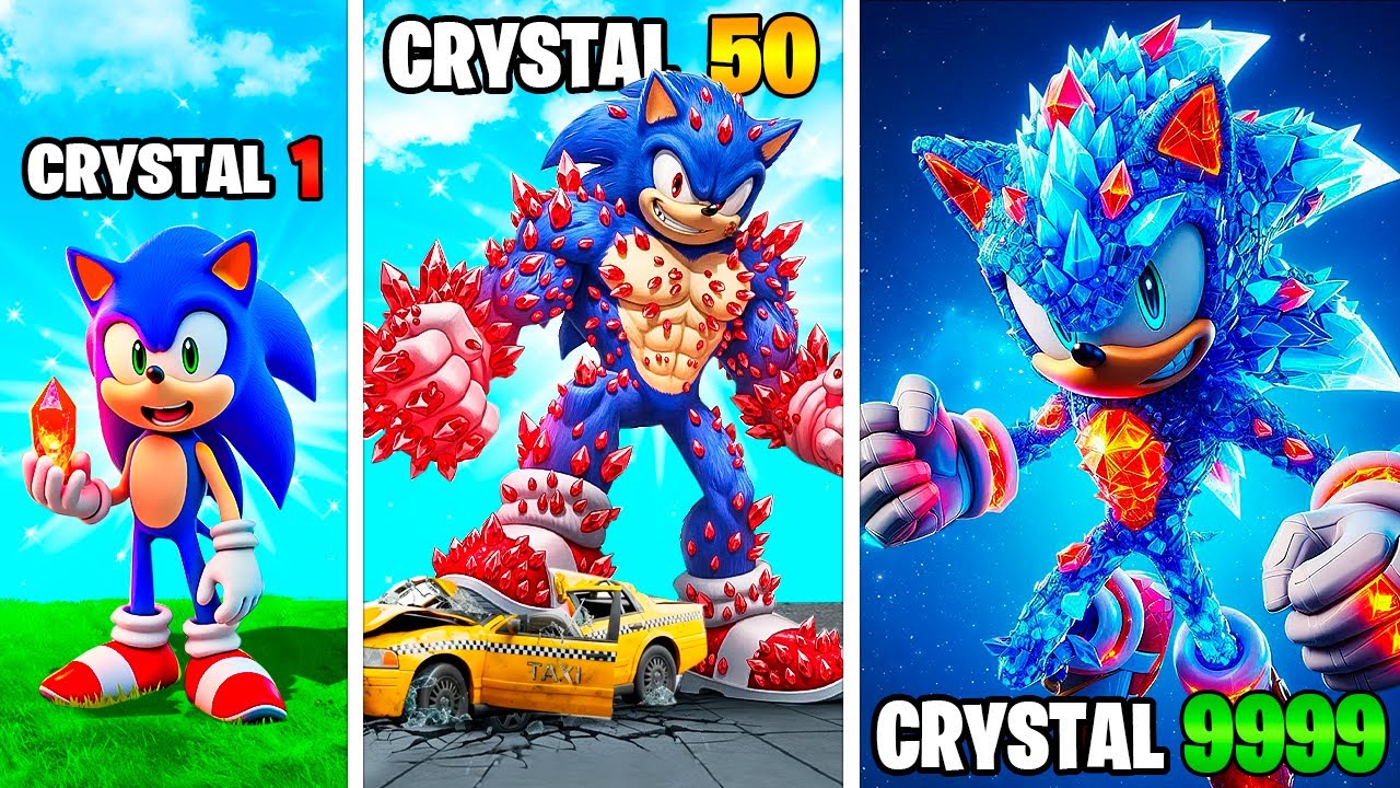 Upgrading to CRYSTAL Sonic in GTA 5