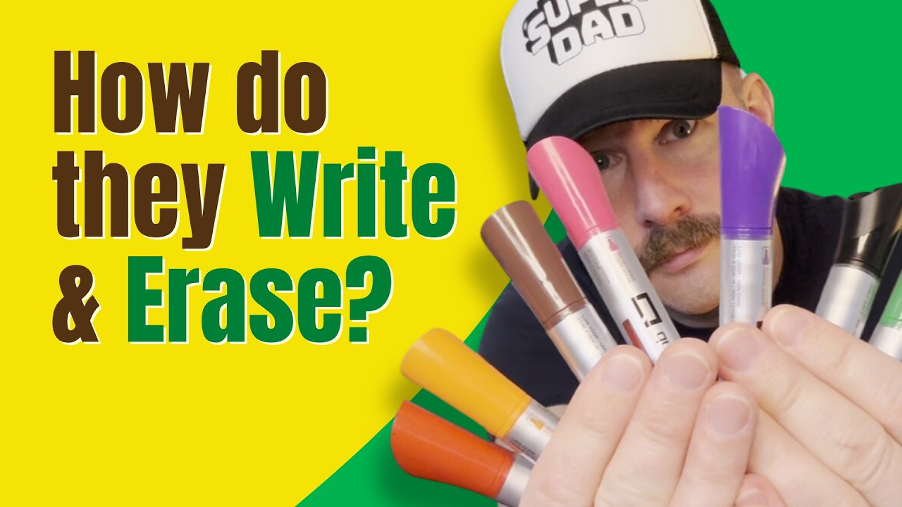 Review of Quartet Glass Whiteboard Markers (are they better than regular markers?)