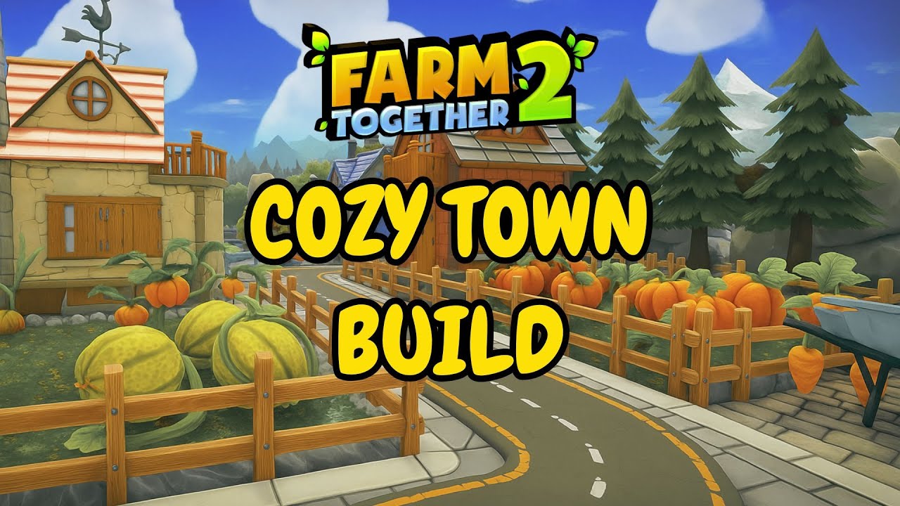 Farm Together 2 Cozy Town Build 🌻 | Relaxing Farming & Town Design Ideas