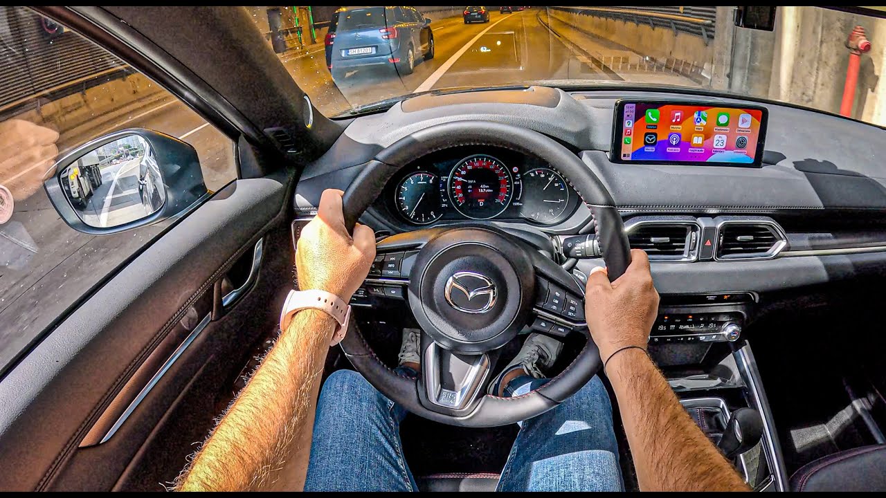 NEW Mazda CX-5 Homura 2024 | 2.5 SKY-G 194 hp | POV Test Drive