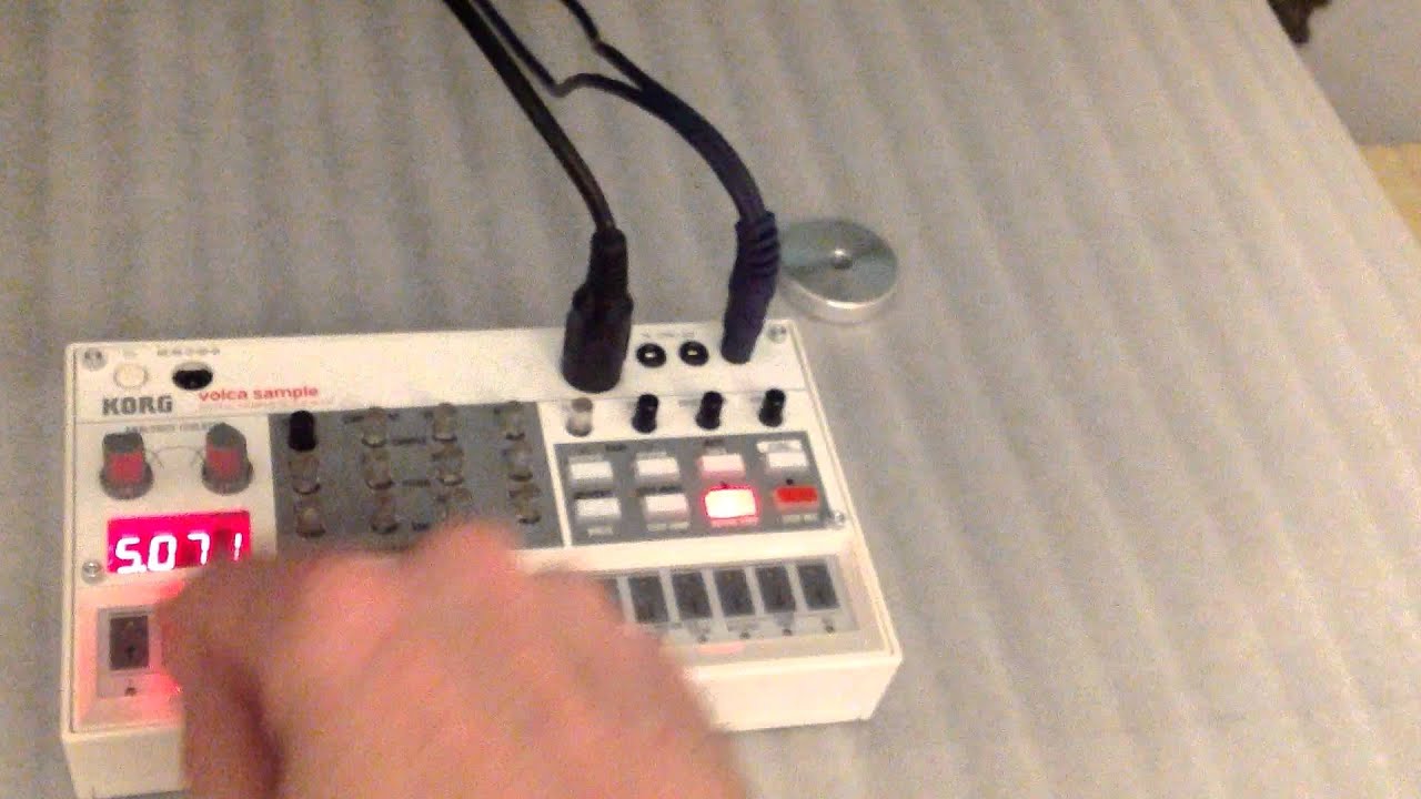 Korg Volca Sample MIDI clock sync with Traktor