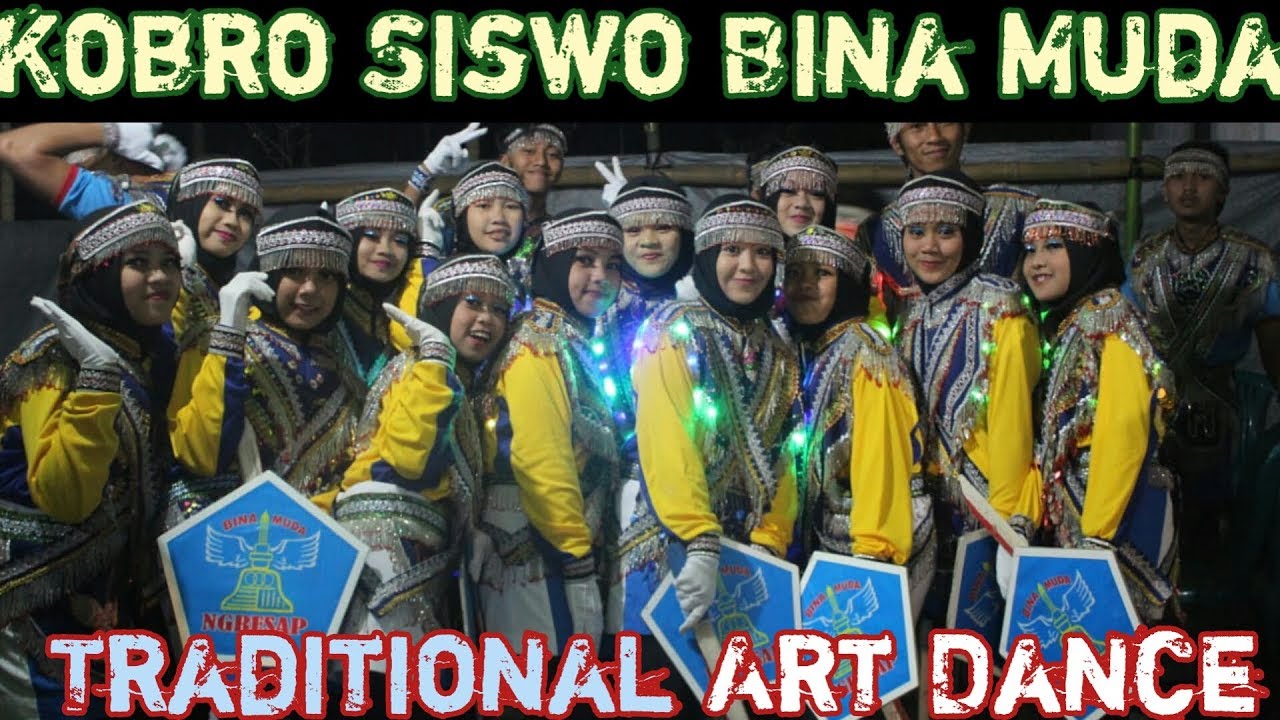Kobro siswo Magelang Bina muda ngresap gulon salam,java traditional art dance