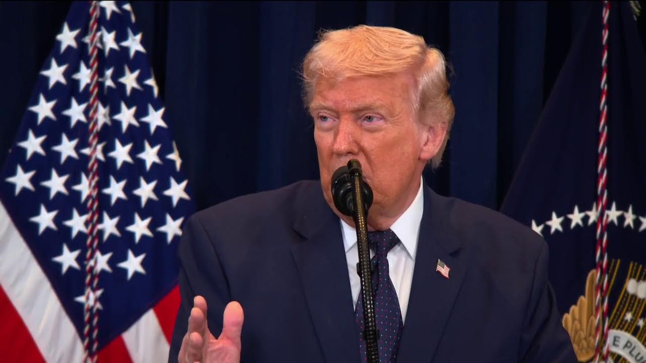 President Trump speaks