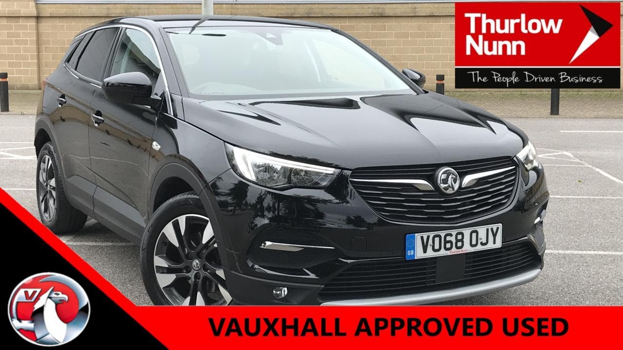 New Vauxhall Grandland X Sport Nav Black
