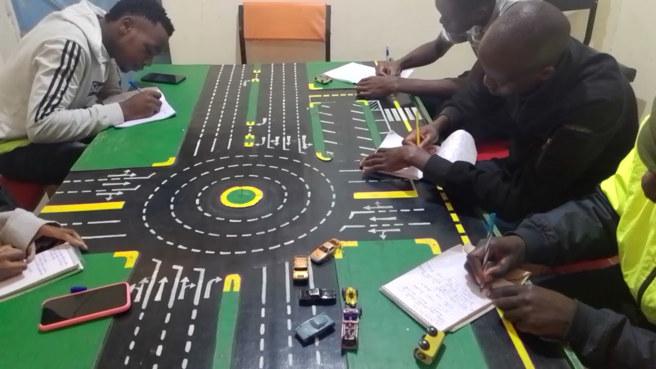 MODEL TOWN BOARD AND THE TYPES OF THE ROADS DISCOVER HOW TO DRIVE IN HIYWAYS. LESSON 6.PART (I)