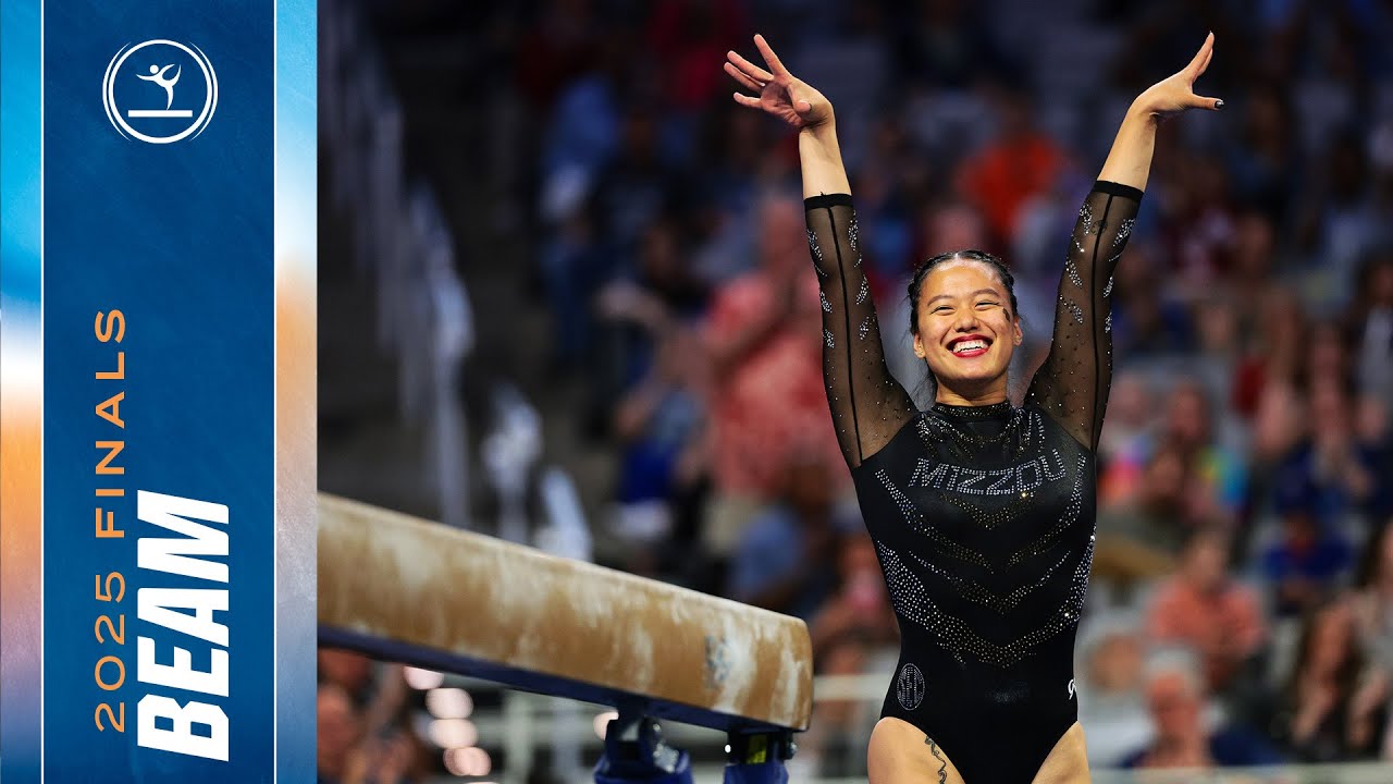 Helen Hu - Beam at 2025 NCAA gymnastics championships