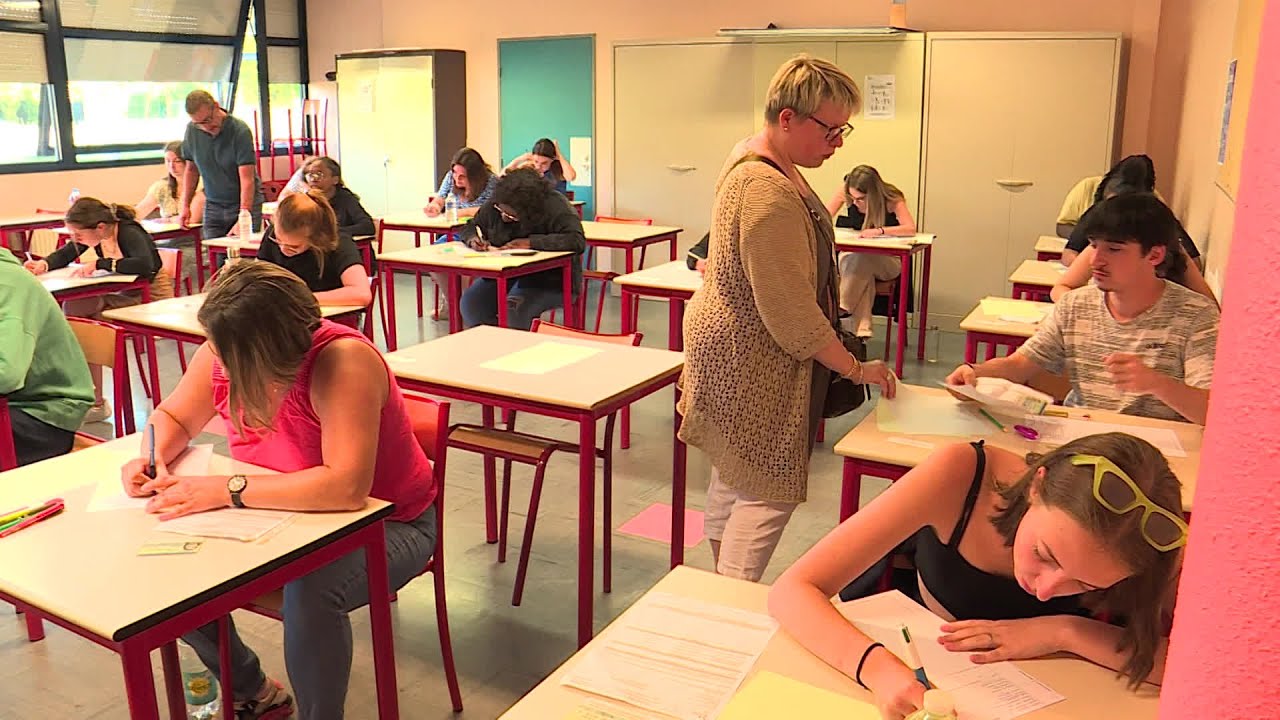 Éducation : début des épreuves du BAC Pro