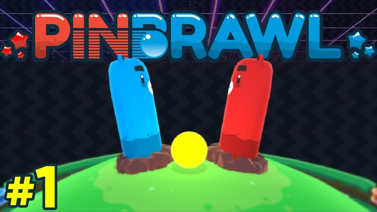 PinBrawl - #1 - Multiplayer Deathmatch Pinball?! (4 Player Gameplay)