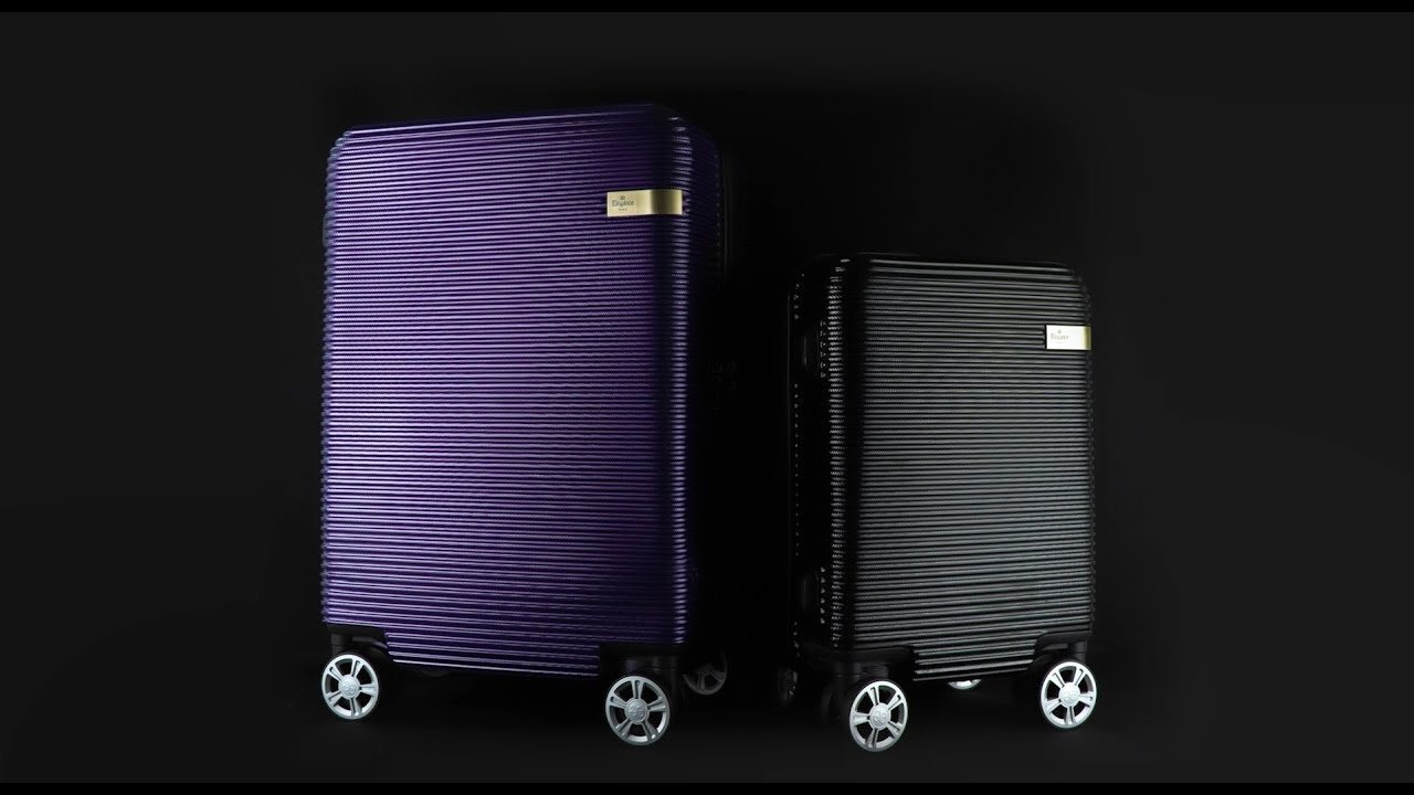 征服歐洲石板路! 超巨飛機輪 純PC行李箱｜Paris Elegance