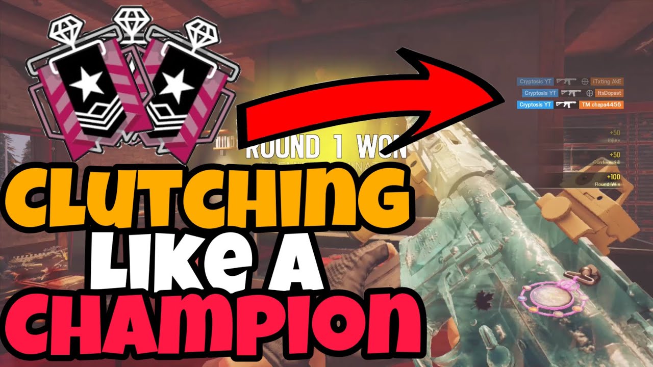 Clutching Like A Champion With Ash || Rainbow Six Siege (Xim Apex) Ranked Highlights + Settings
