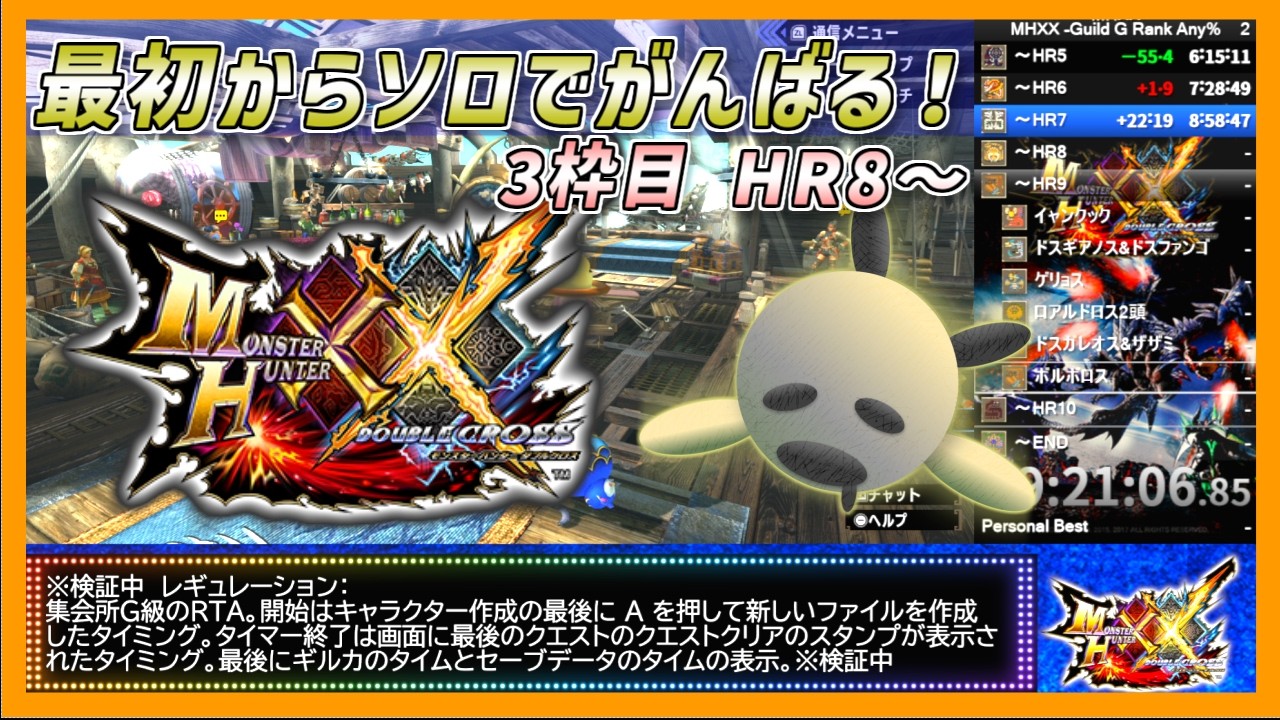 【MHXX】ワンコインなので、始めからいけるとこまでやってみる【3枠目 HR8～】