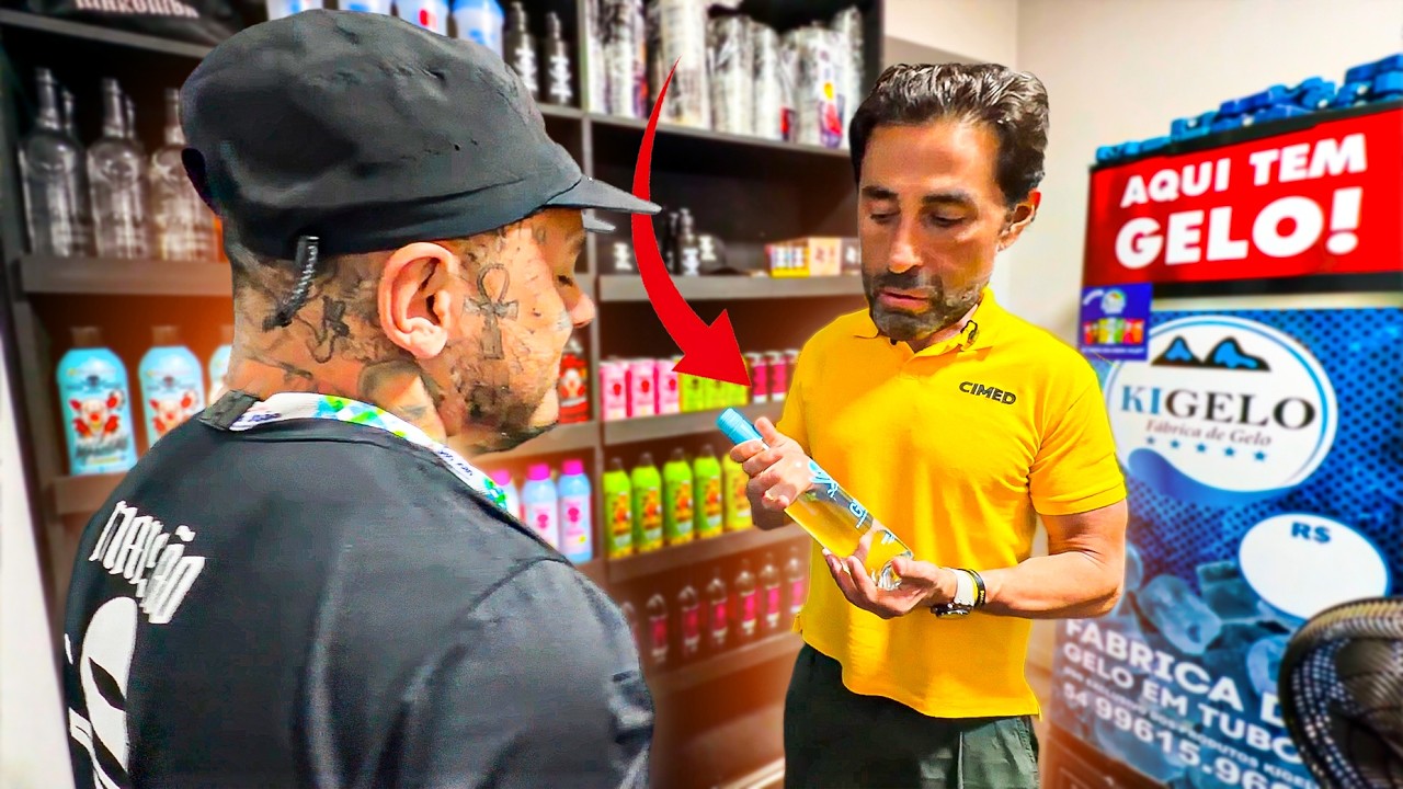 LEVEI O JOÃO ADIBE EM UMA ADEGA PELA PRIMEIRA VEZ NA VIDA