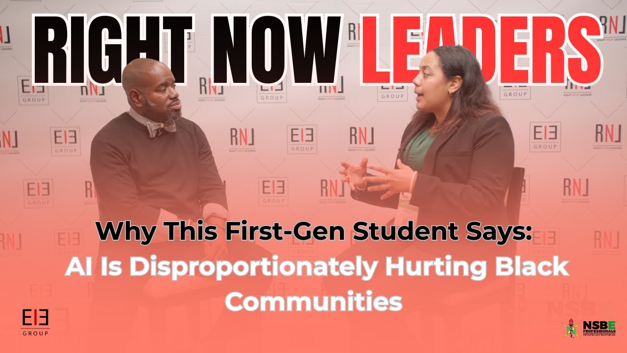 Why This First-Gen Student Says: AI Is Disproportionately Hurting Black Communities | NSBE