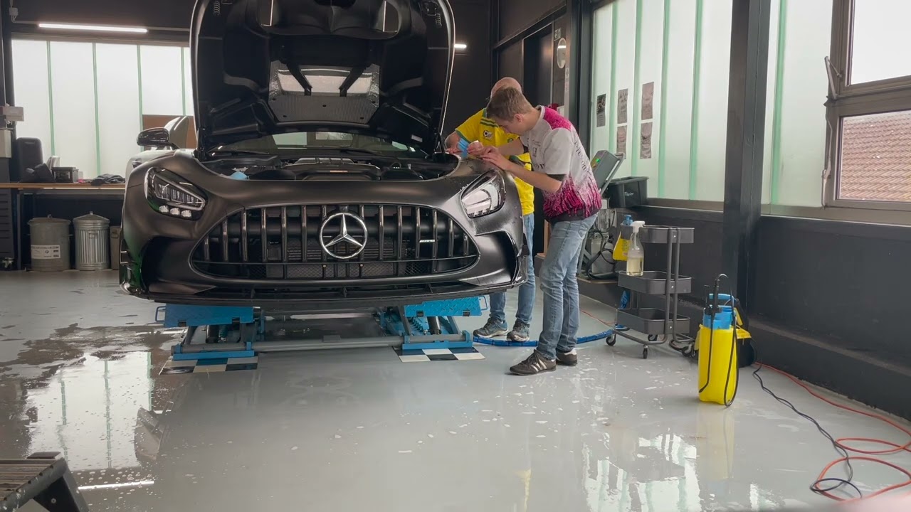 Mercedes-Benz AMG GT Black Series Folie und Keramikversiegelung| Philipp Sommer Fahrzeugpflege