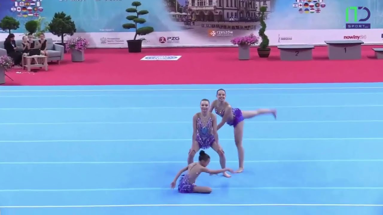 DYNAMIKA na World Cup & Rzeszow International Acro Cup in Acrobatic Gymnastics