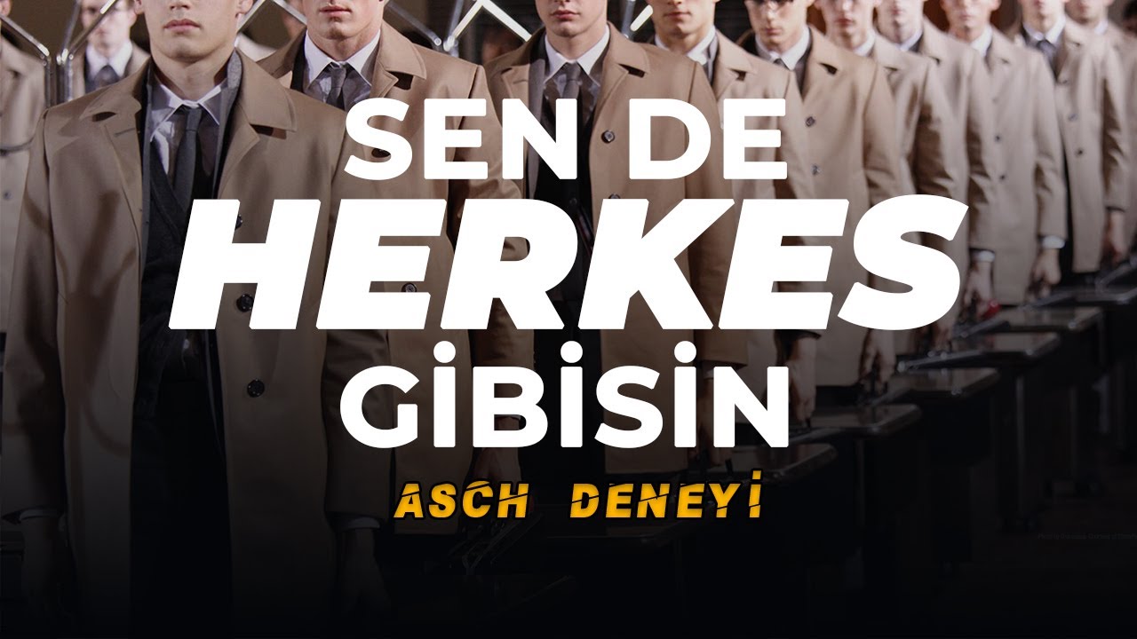 Sen De Herkes Gibisin! - ASCH DENEYİ
