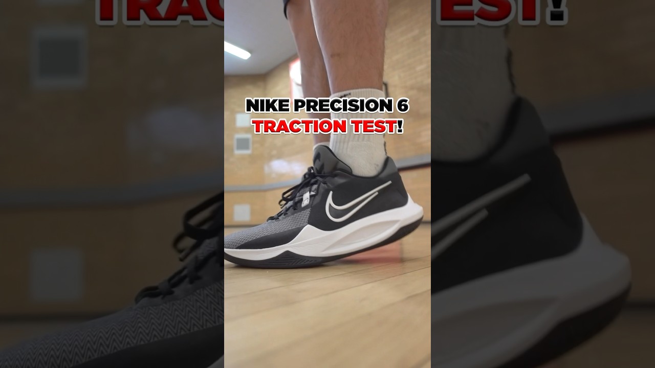 Nike Precision 6 Traction Test! #basketballshoes #nike #nikebasketball