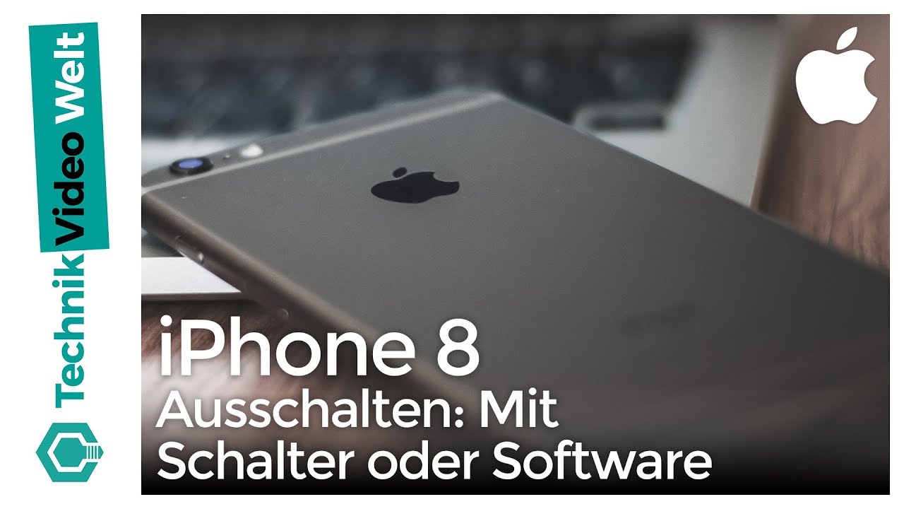 iPhone 8 Ausschalten: Mit Schalter und Software