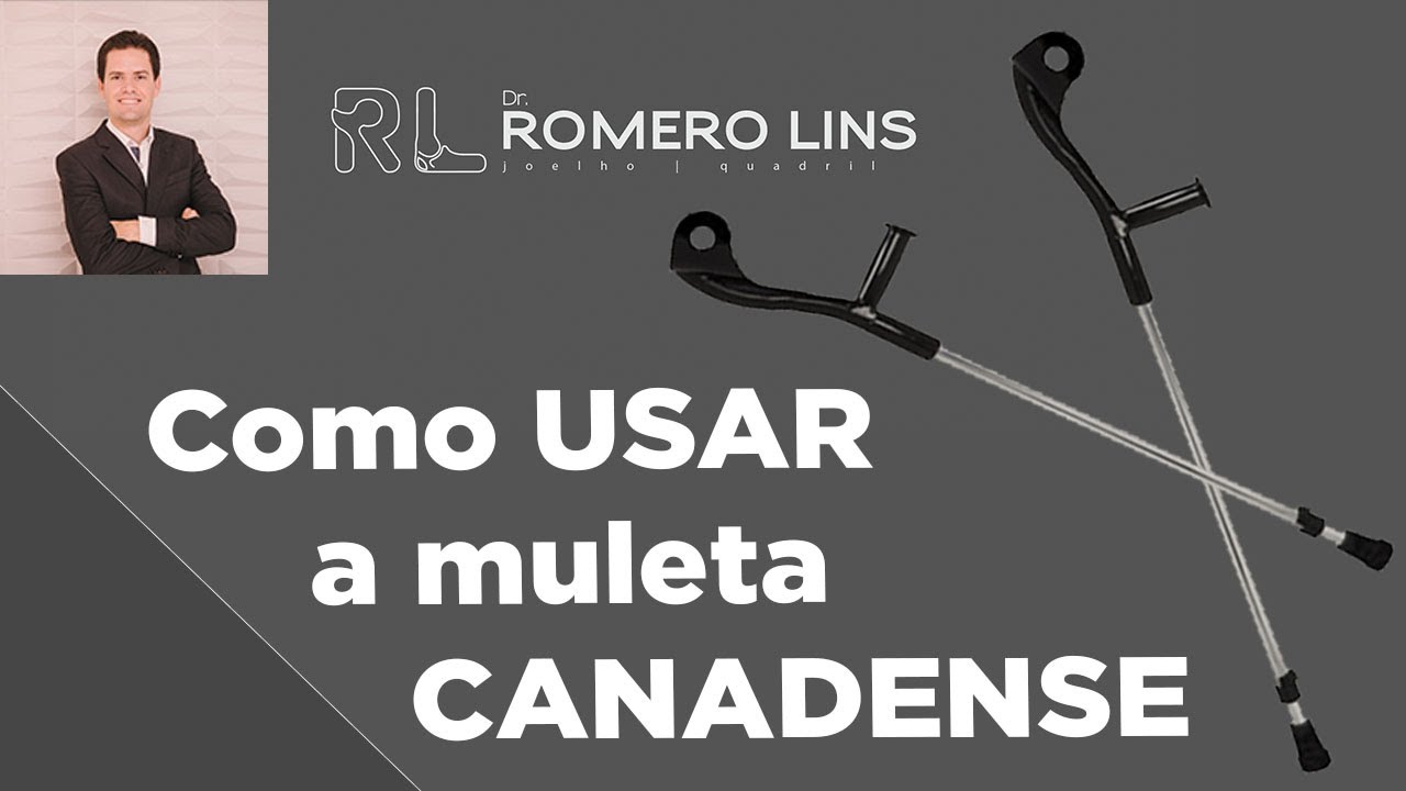 Como usar a muleta canadense? Andar, sentar, usar escadas, abrir portas, dar voltas
