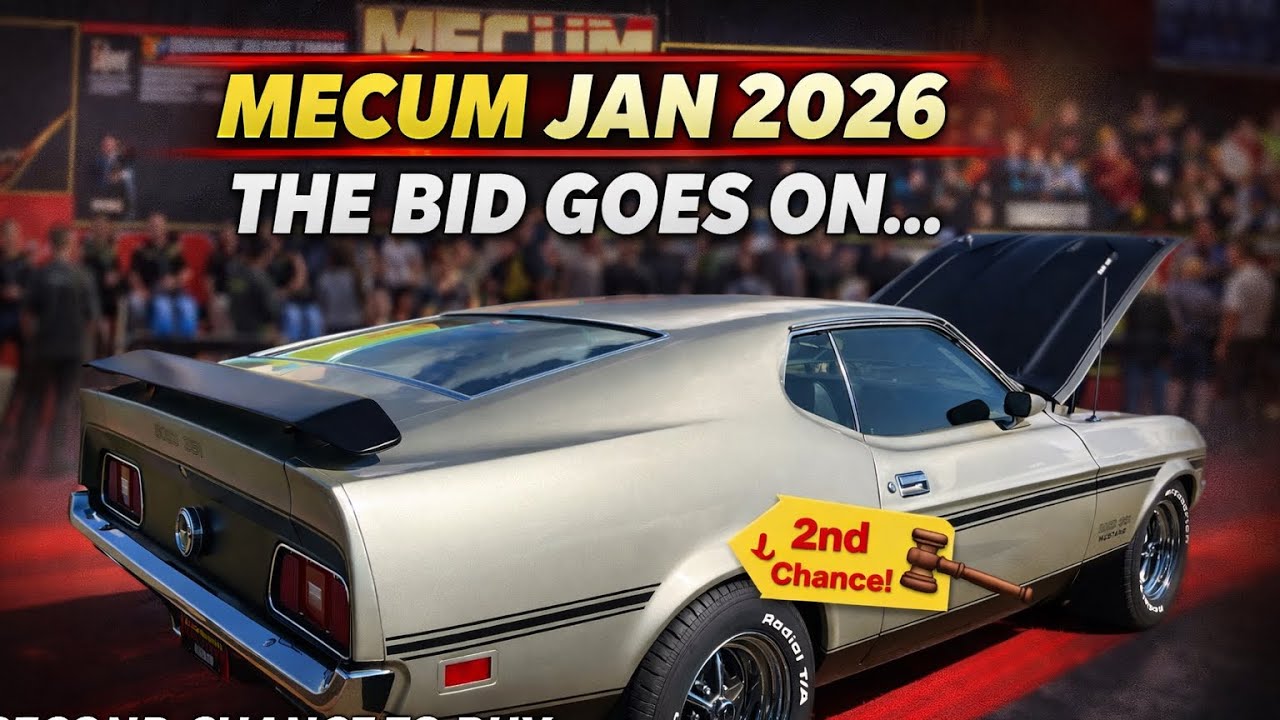 Есть ли возможность заключить выгодные сделки на аукционе Mecum Kissimmee 2026? Торги продолжаются…