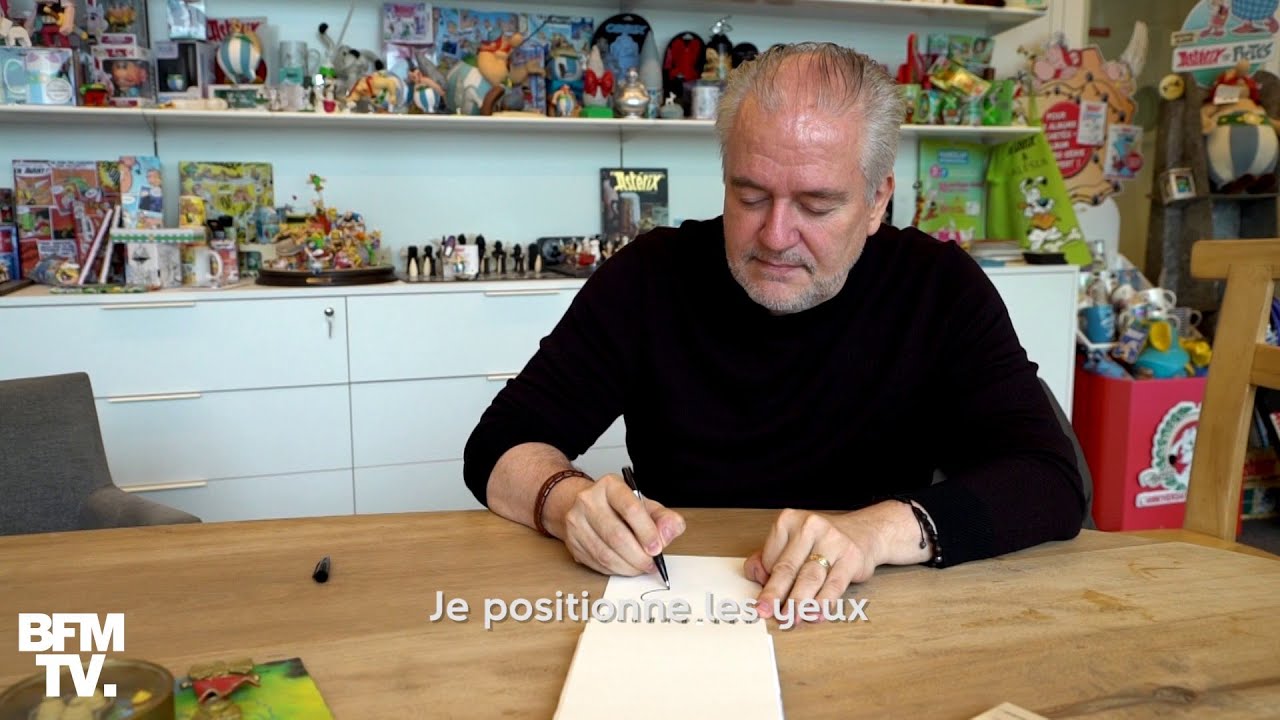 Didier Conrad nous dessine Ast&eacute;rix
