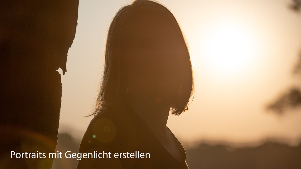 Portraits im Gegenlicht fotografieren