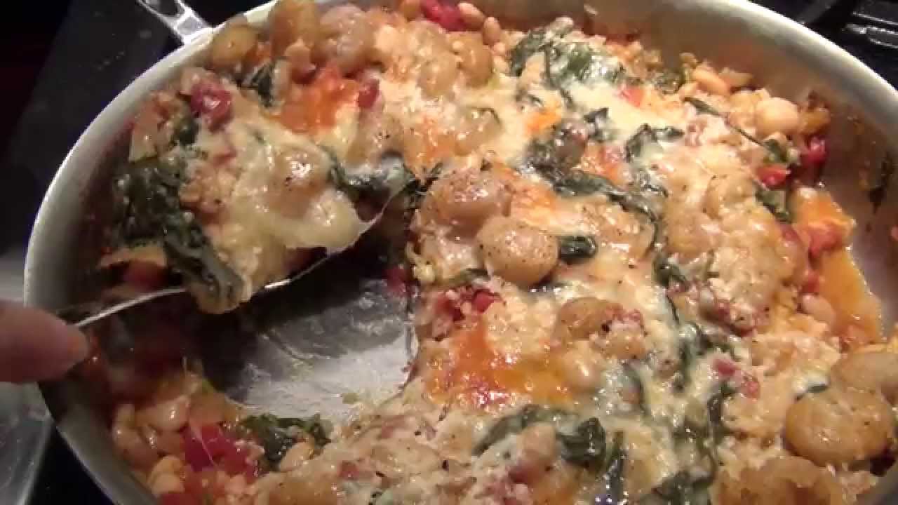 Healthy Zone: WW Gnocchi, Spinach and White Beans