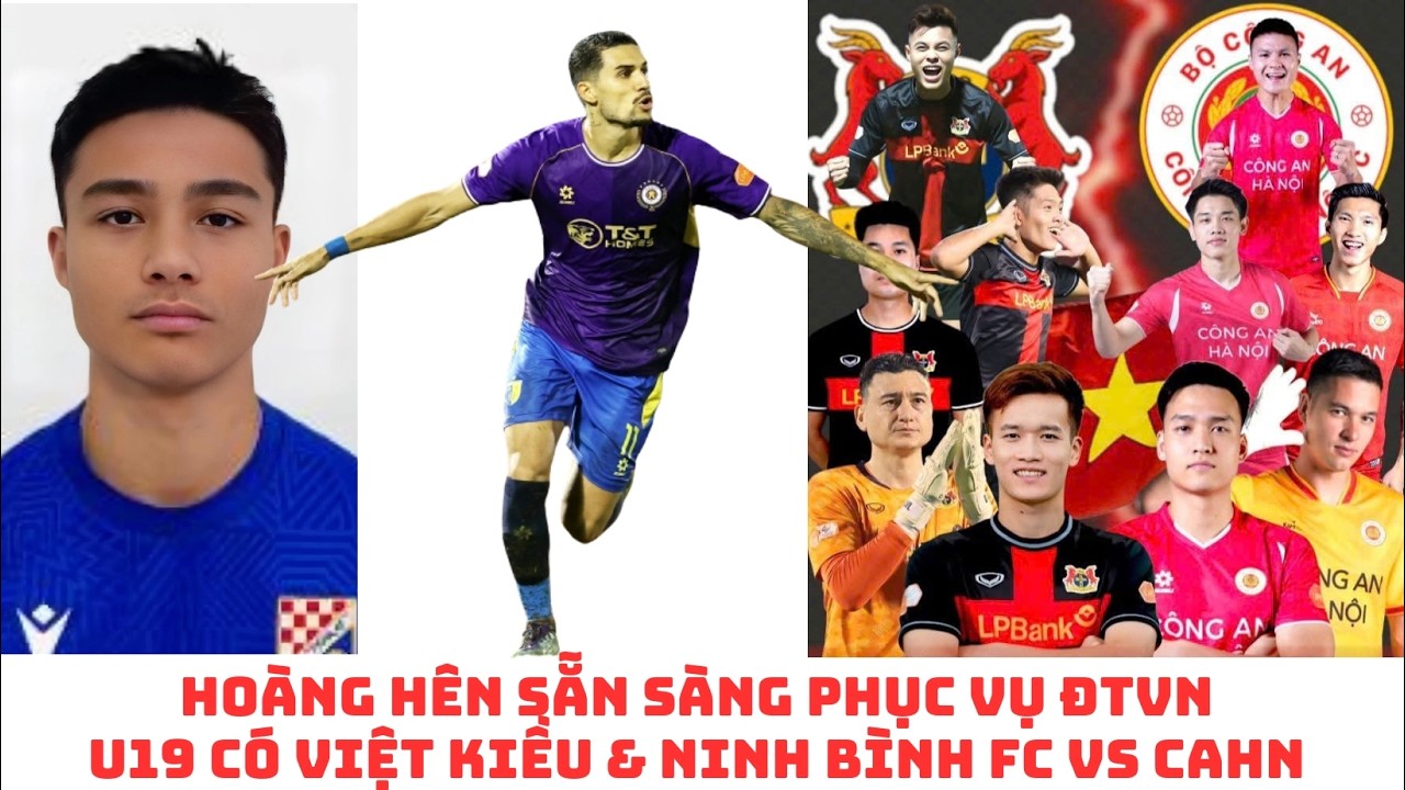 HLV Kim Sang Sik - đội tuyển Việt Nam - Đỗ Hoàng Hên & Ninh Bình FC vs CAHN