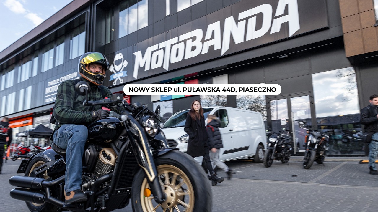 To nie jest nasze pierwsze rodeo - NOWY SKLEP MOTOBANDA PIASECZNO