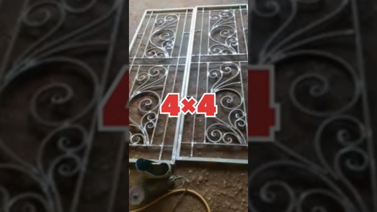 It costs just this much to make an iron grill #grill #making #cost #grilldesign #shorts