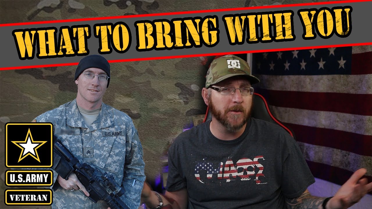 Items you should bring on an Army deployment