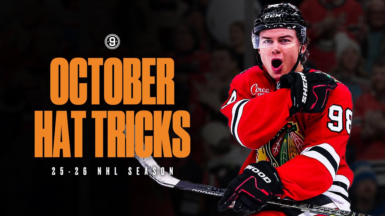 Every NHL Hat Trick from October (2025-26)