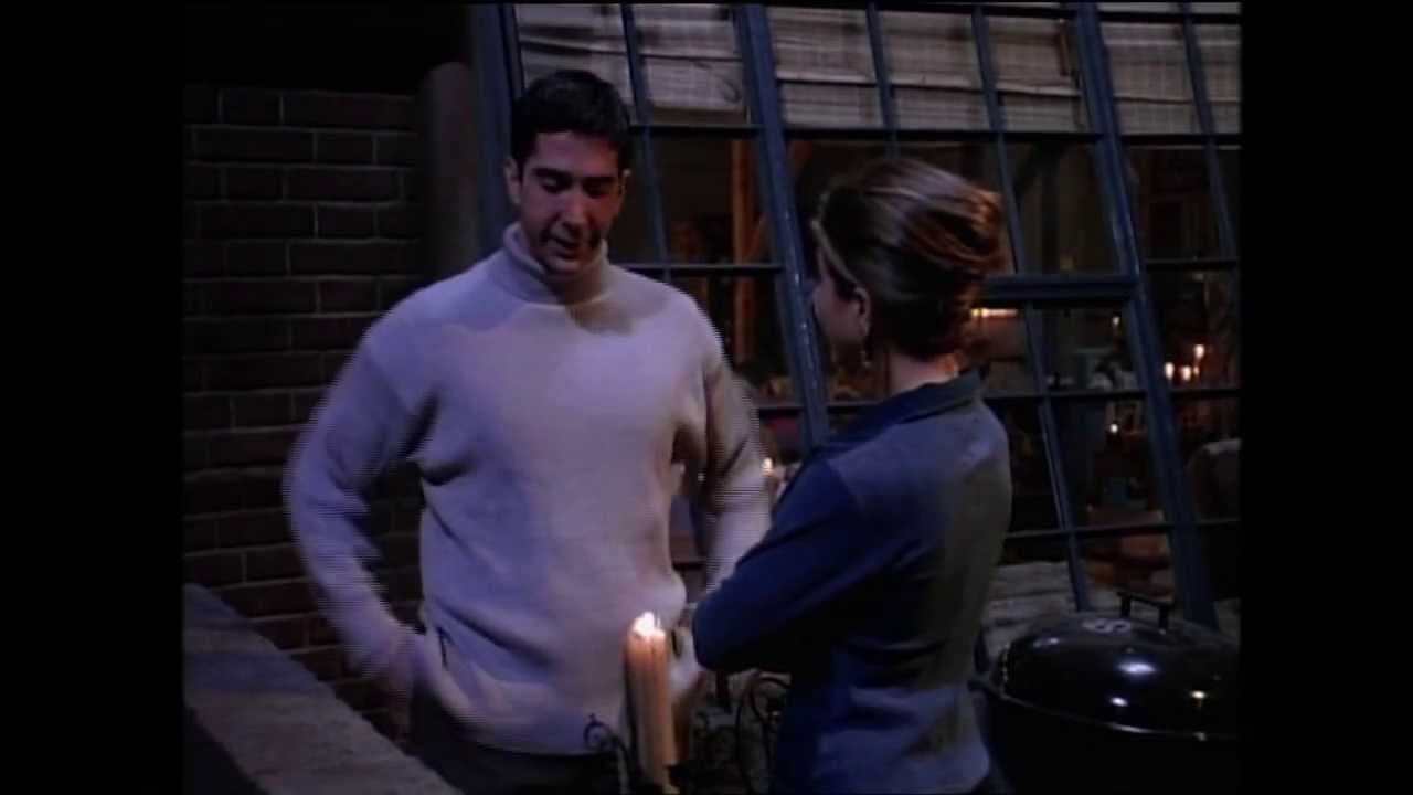 FRIENDS - Ross prova a dichiararsi a Rachel