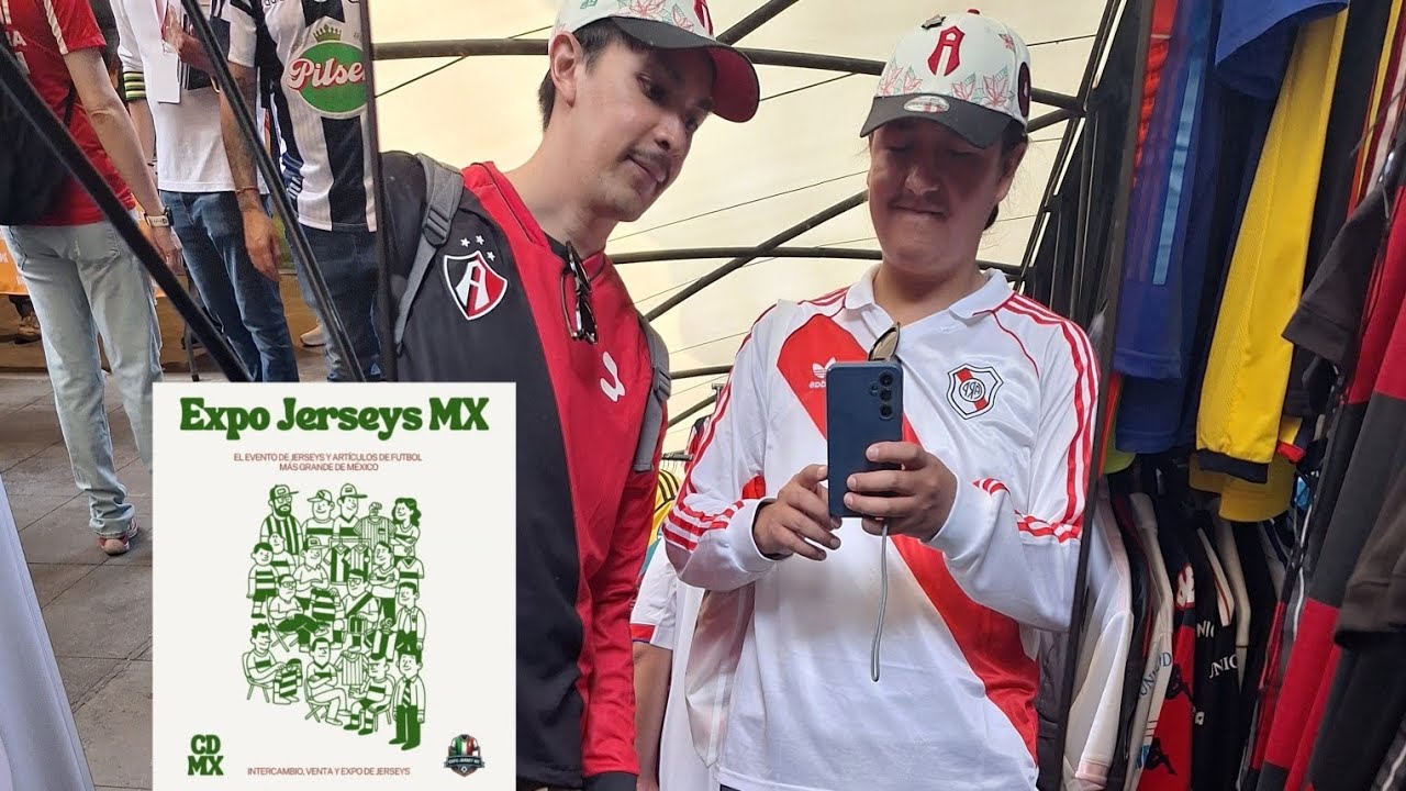 Buscando joyitas en la EXPO JERSEYS MX 2025 (CDMX).