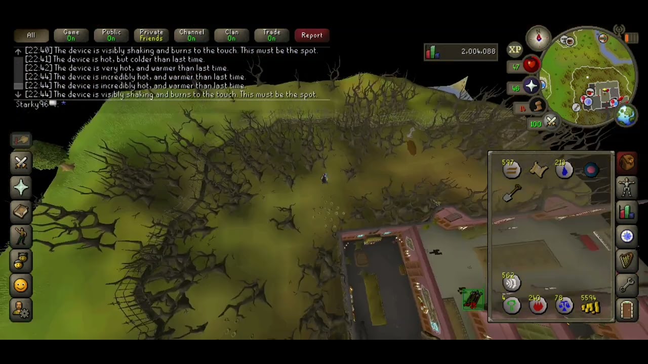 Noth west behind draynor manor Hot/cold clue scroll step #2 (OSRS) (F2P) (Mobile)