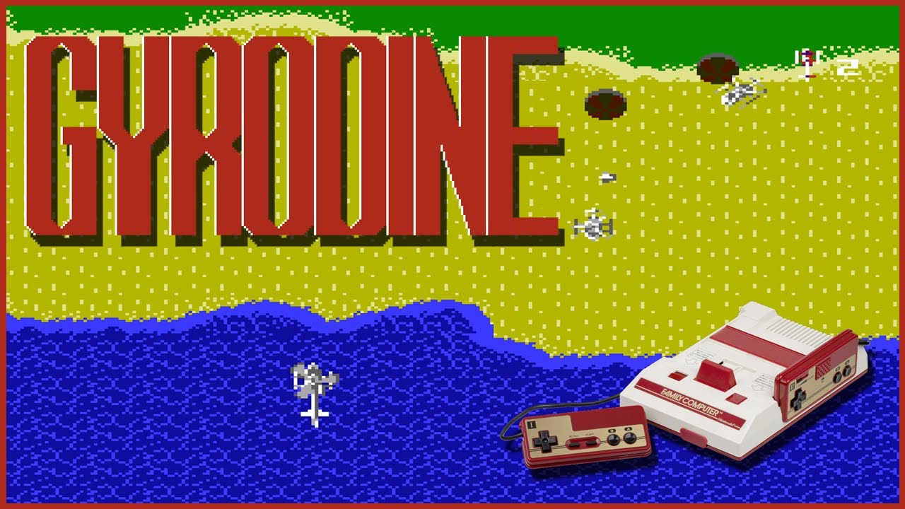 Gyrodine [Famicom / NES] - Gameplay